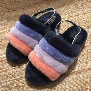 UGG Fluff Sugar Sandal size 8